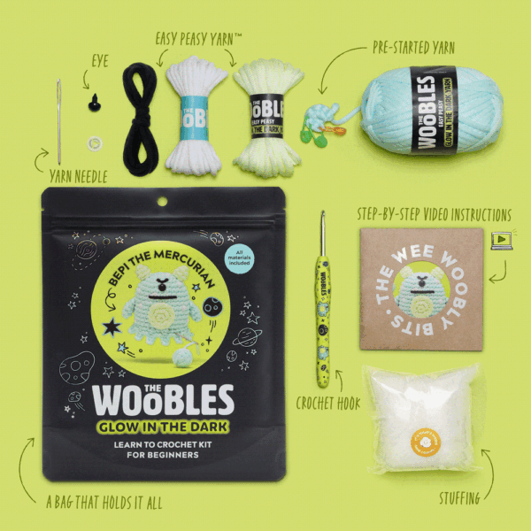 11ME-BepiTheMercurian-Flatlay-YGWT1-GIF.gif Bepi the Mercurian Crochet Kit