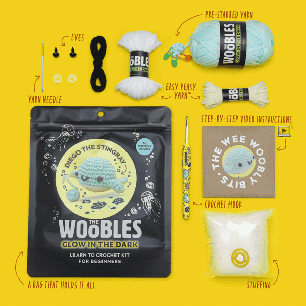 11SR-DiegoTheStingray-Flatlay.gif Diego the Stingray Crochet Kit