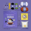 Halloween Hello Kitty® Crochet Kit