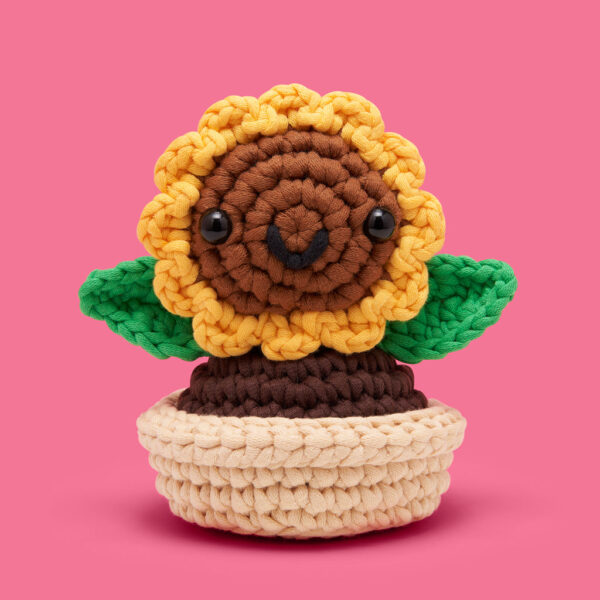 AnaTheSunflowerRetouched.jpg Ana the Sunflower Crochet Kit