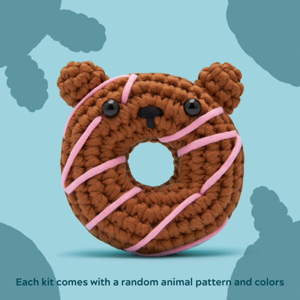 BearDonutRetouched.jpg Mystery Donut II Crochet Kit