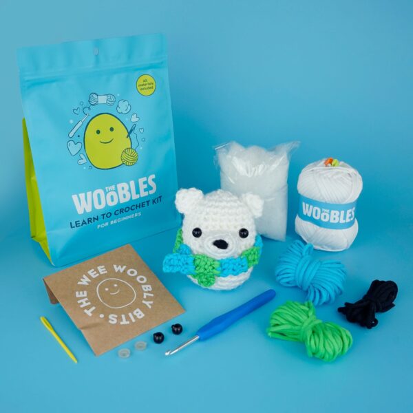 polar_bear_kit.jpg Earth Day Limited Edition Lola Loca the Polar Bear Crochet Kit